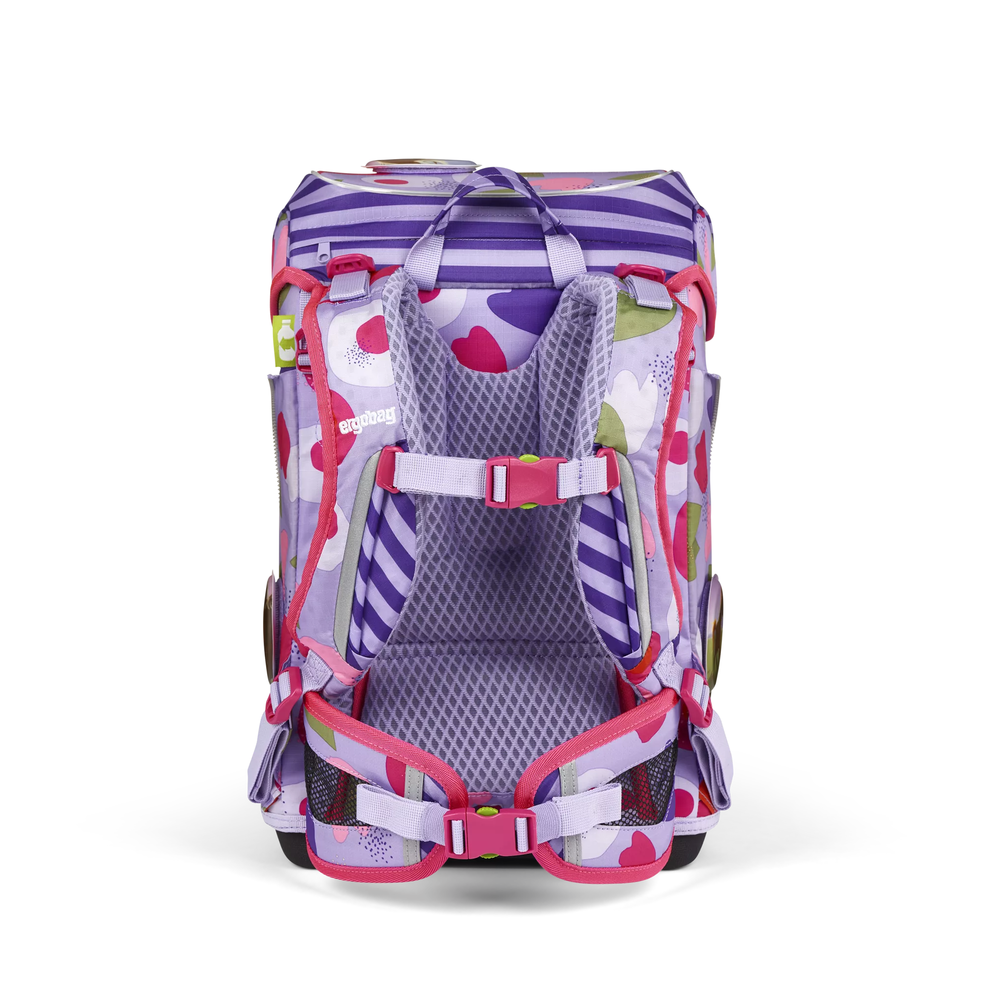ergobag Schulranzen-Set Blütenzaubär