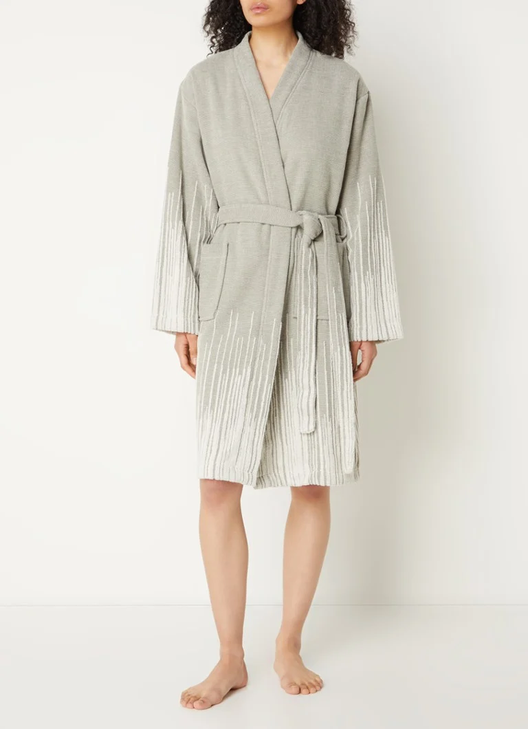 Kayori Meguro texturált fürdőköpeny - unisex