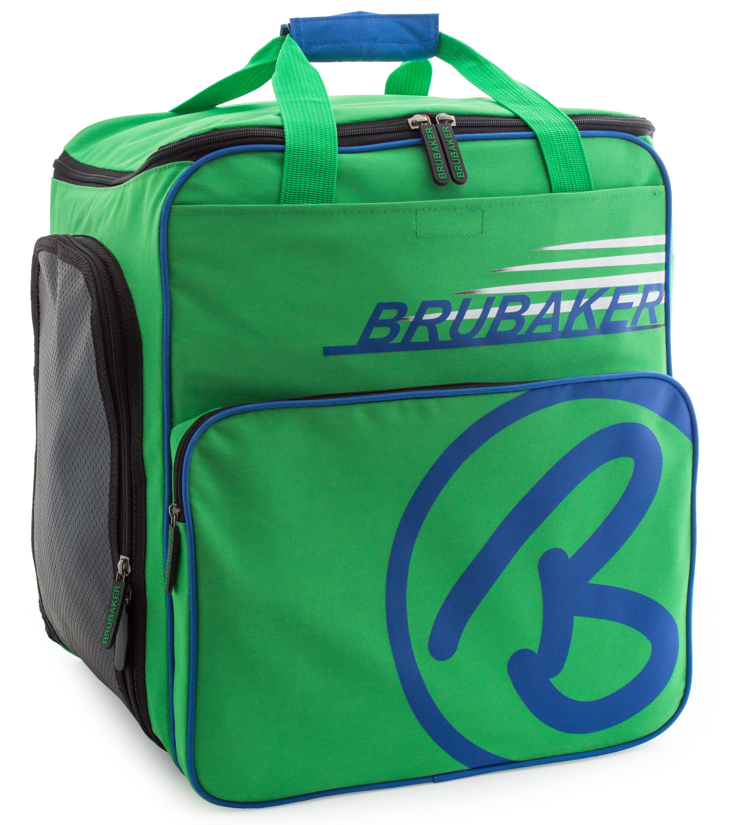 BRUBAKER Sporttasche Champion Skitasche Kombi Set (2-tlg., reißfest und nässeabweisend), Skisack und Skischuhtasche für 1 Paar Ski