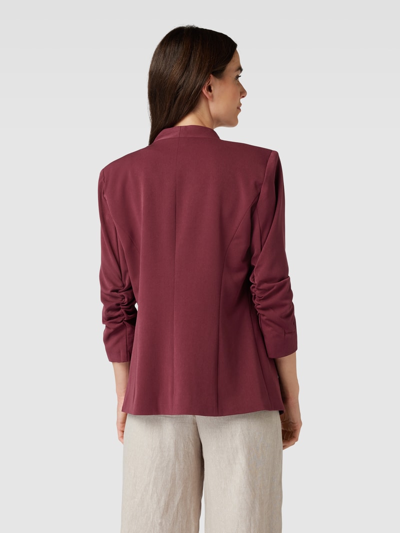 Blazer mit Viskose-Anteil in dunkelrot