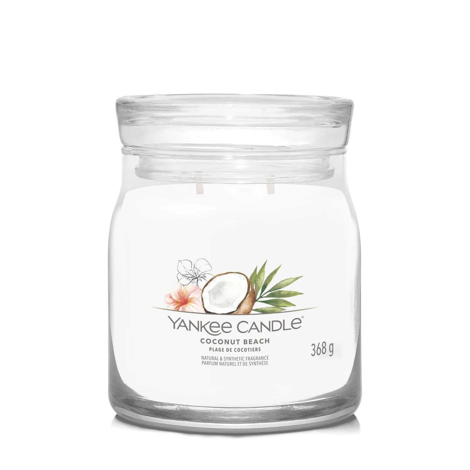 Signature Jar Candles Coconut Beach - Мирисна свећа