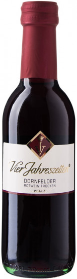 2022 Dornfelder Rotwein D.Q. trocken 0,25 L - Vier Jahreszeiten