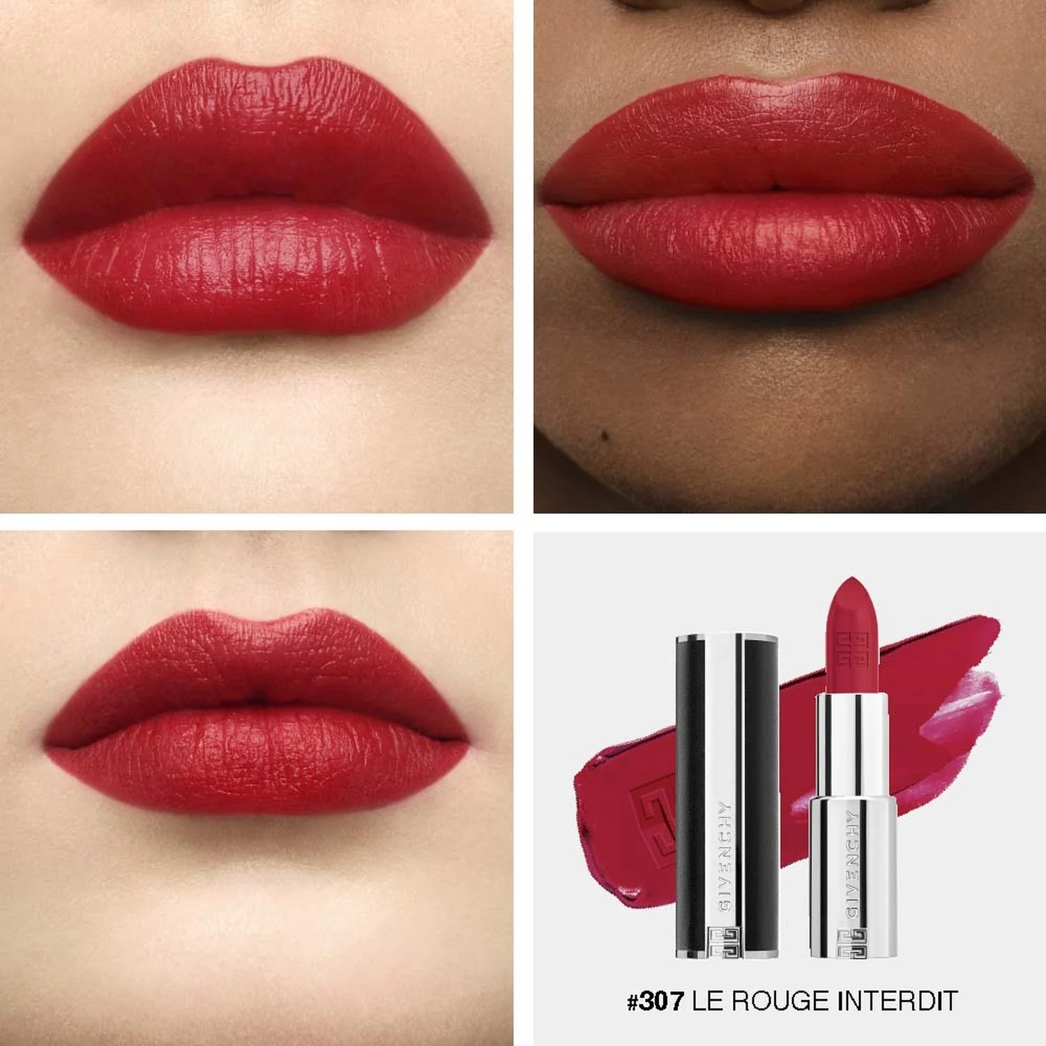 Batom de seda intensa Le Rouge Interdit