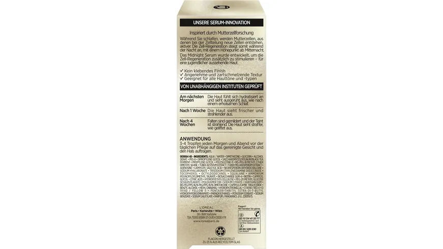 L'Oréal Paris Age Perfect Midnight Serum 30 ml