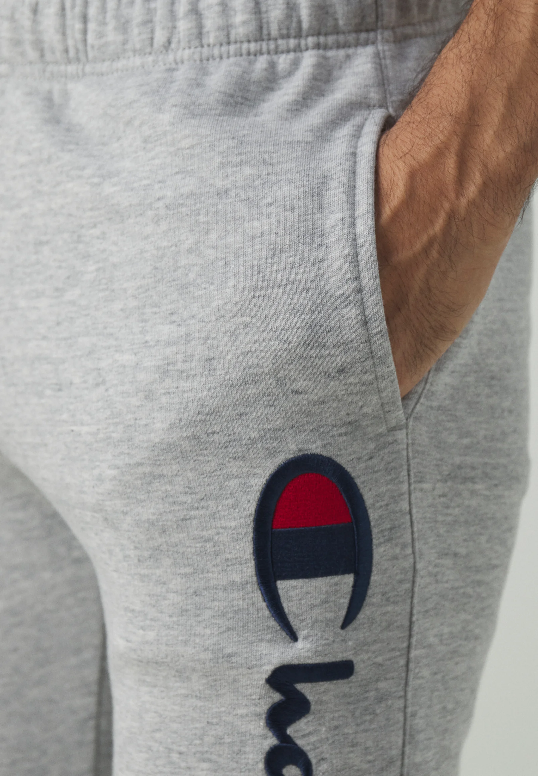 Champion ICONS CUFF PANTS LARGE LOGO - Pantalones deportivos
