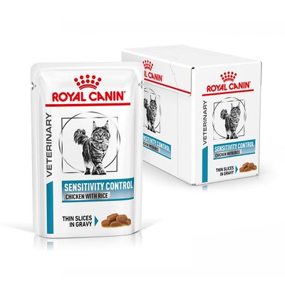 Royal Canin Veterinary Feline Sensitivity Control Huhn & Reis in Soße