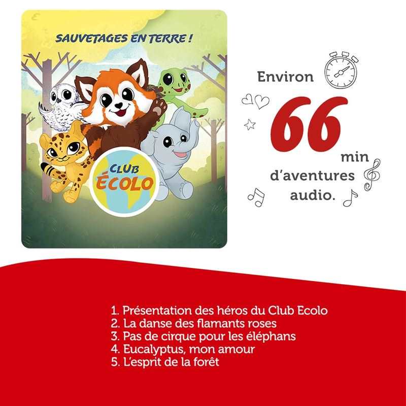 Figurine Tonie Club Ecolo sauvetage en terre Tonies