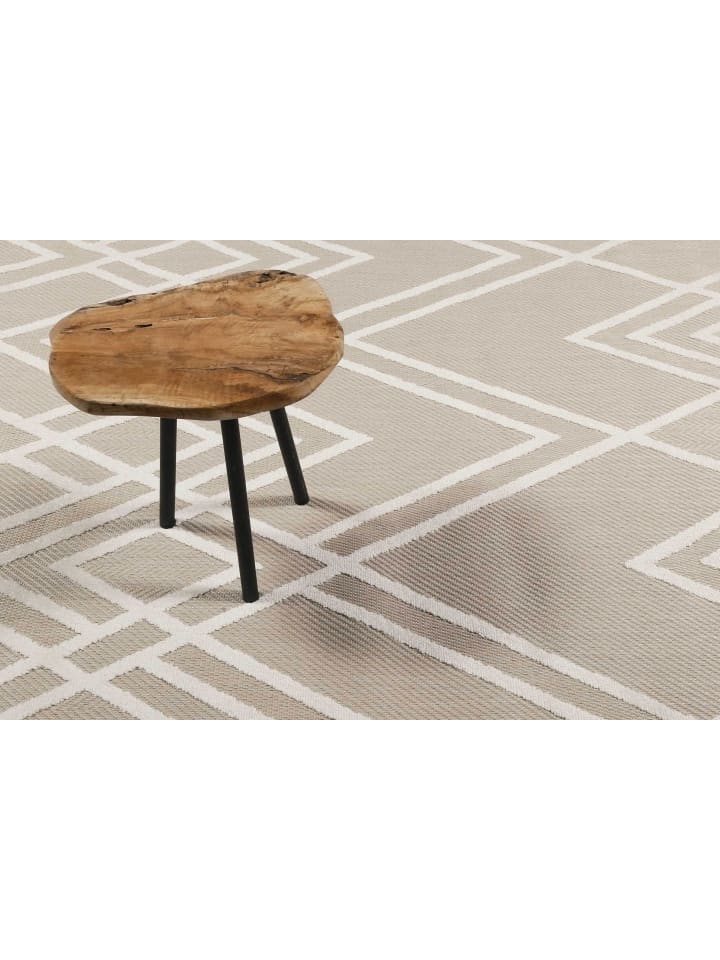 ESPRIT Outdoorteppich Rave in beige, weiss günstig kaufen