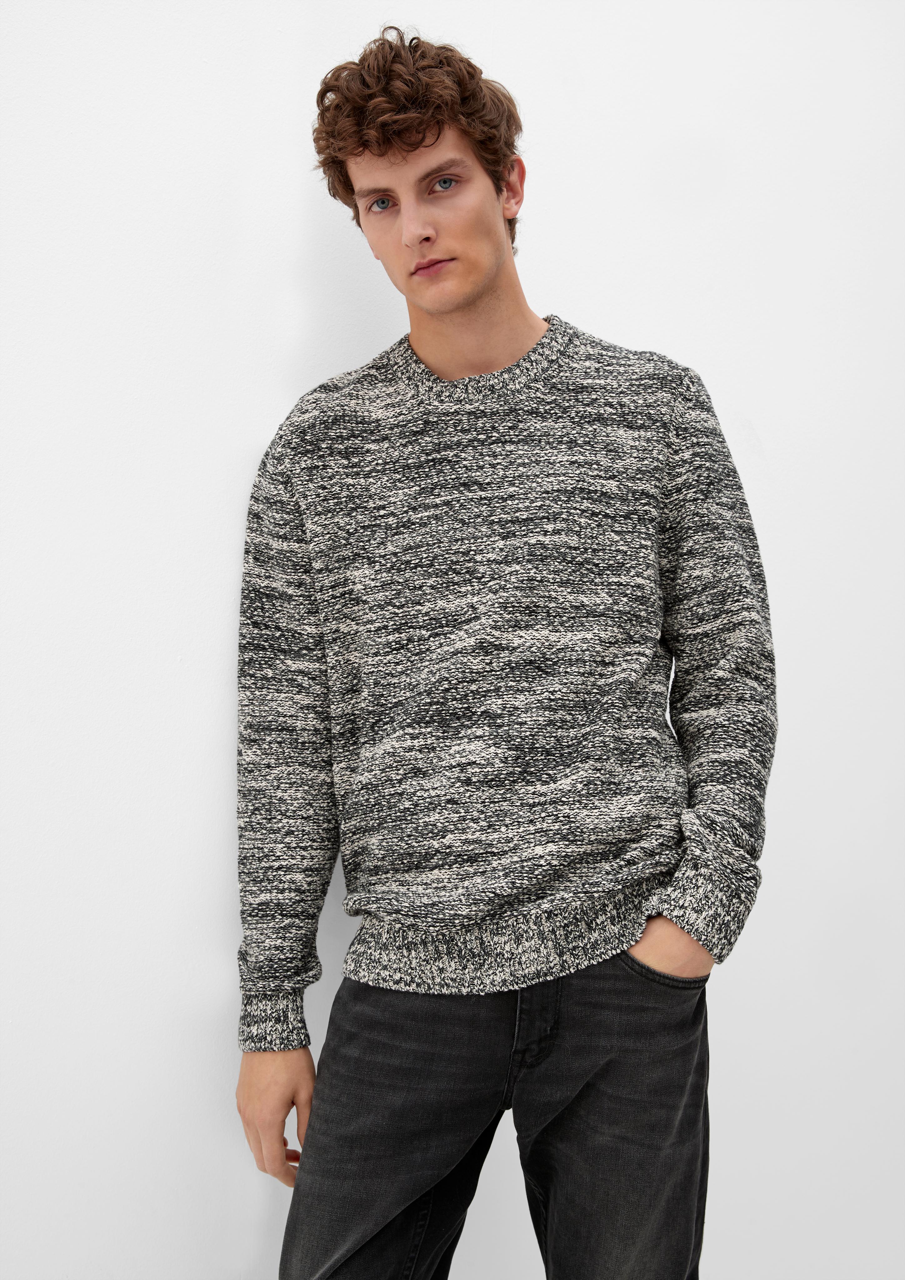 Pullover aus Moulinéstrick  2118092-99X0