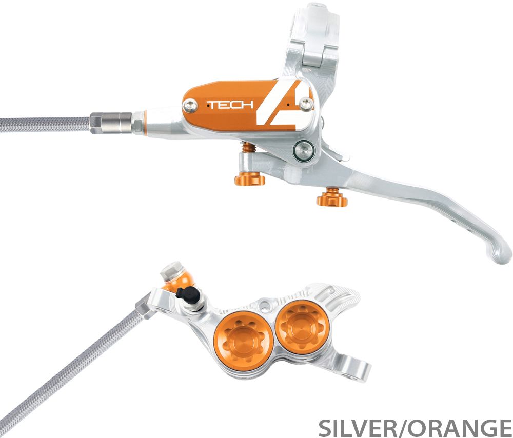 Hope Tech 4 V4 Stahlflex Scheibenbremse - Hebel links kaufen | Bike-Discount