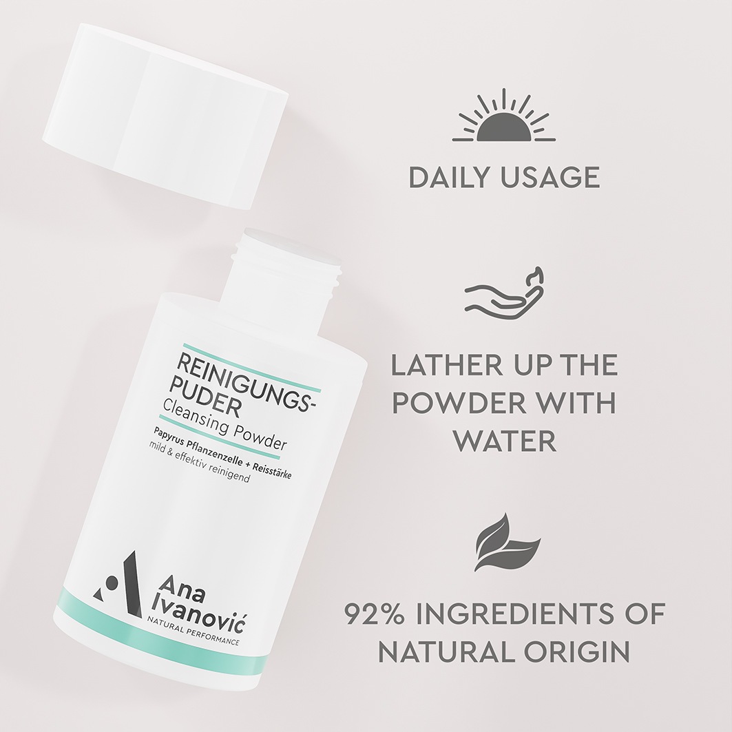 Ana Ivanović Natural Performance Reinigungspuder