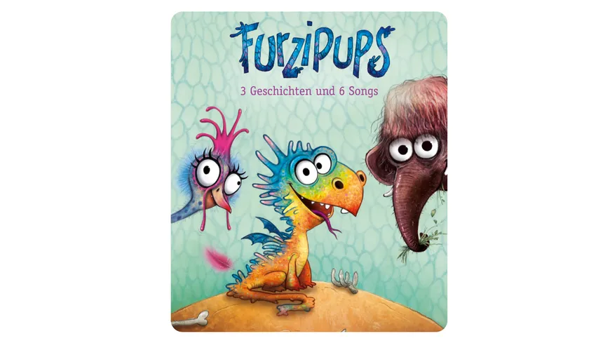 tonies - Hörfigur für die Toniebox: Furzipups, der Knatterdrache: Furzipups - 3 Geschichten und 6 Songs