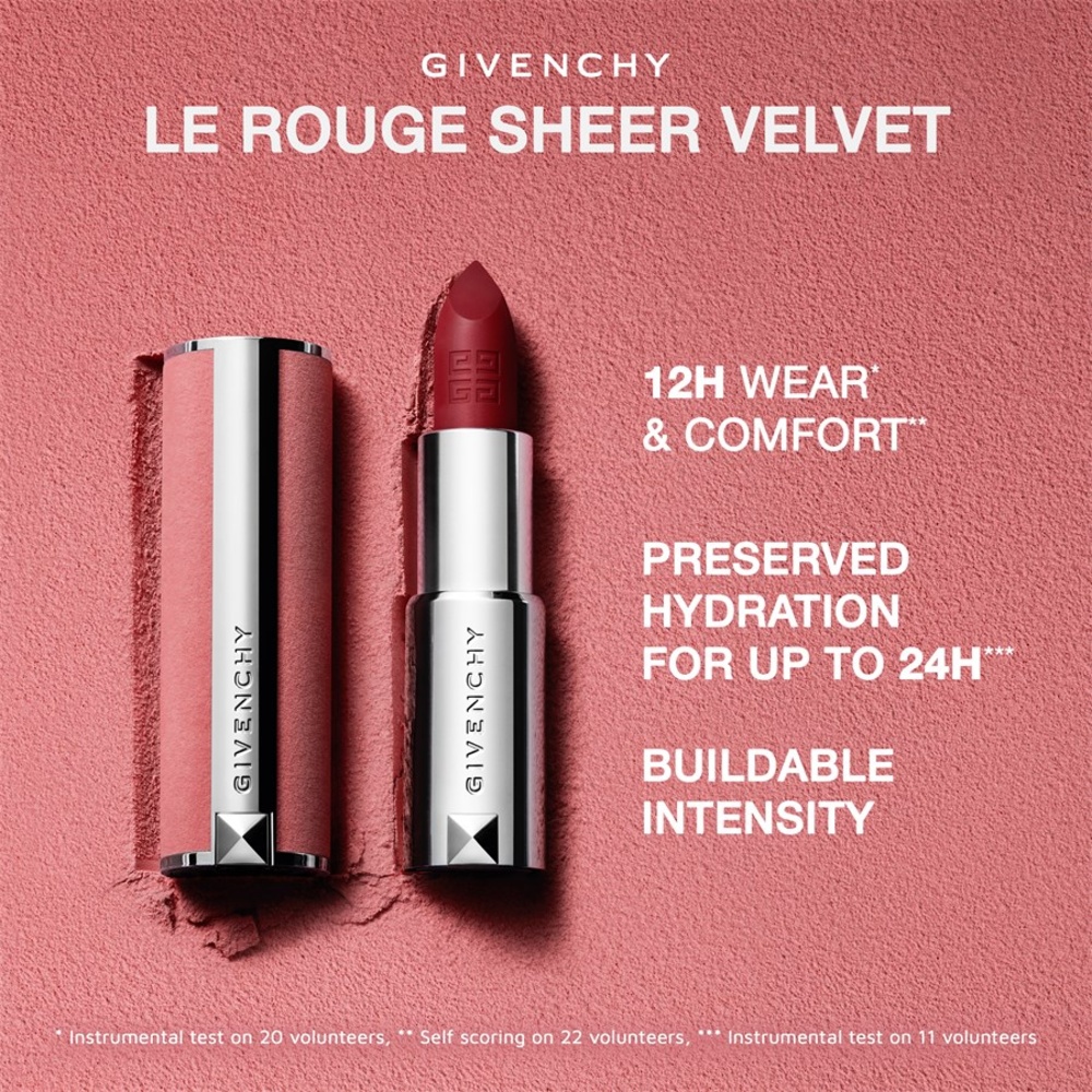 Givenchy Le Rouge Sheer Velvet Rouge à lèvres
