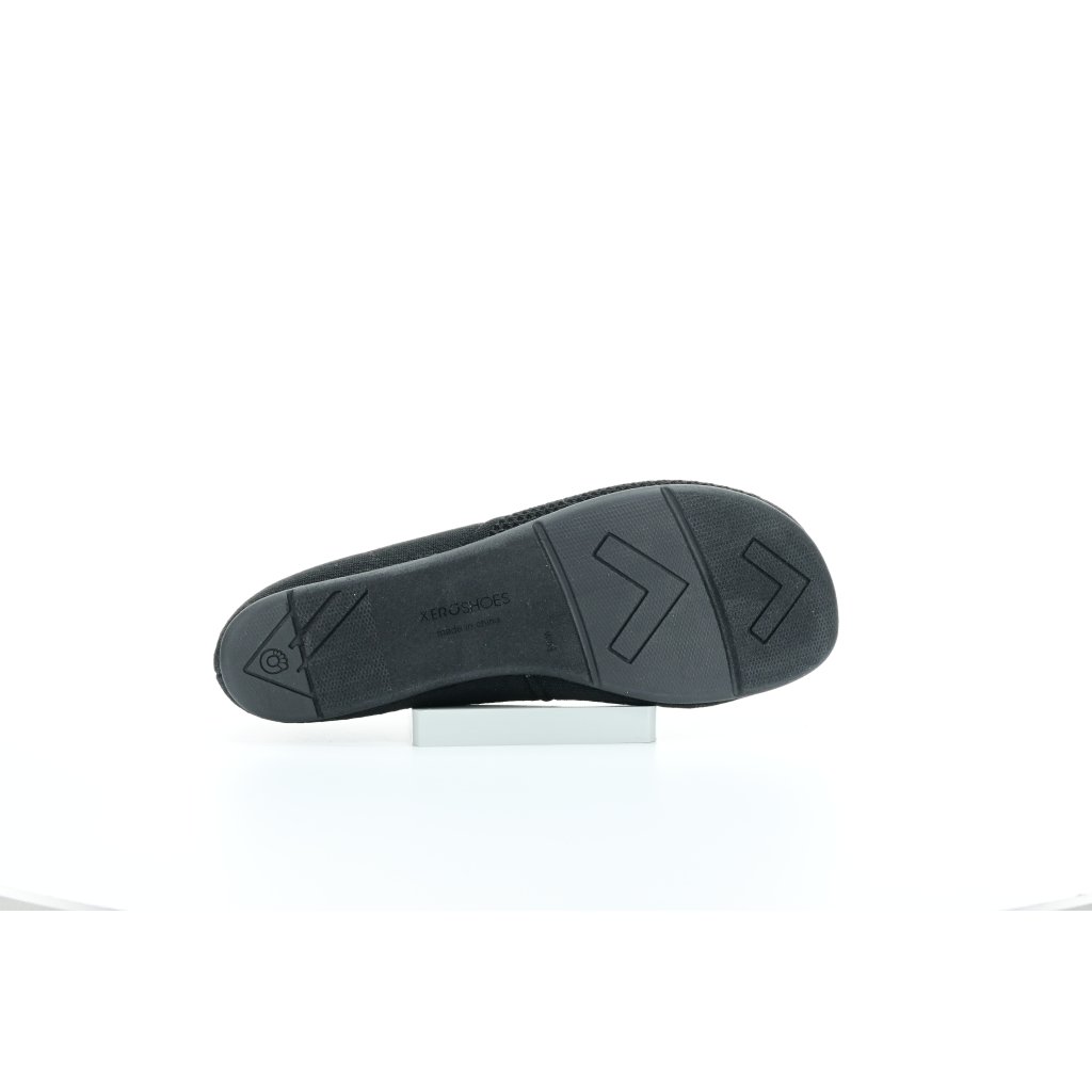 Xero Shoes Phoenix Black Knit Barfuß-Ballerinas
