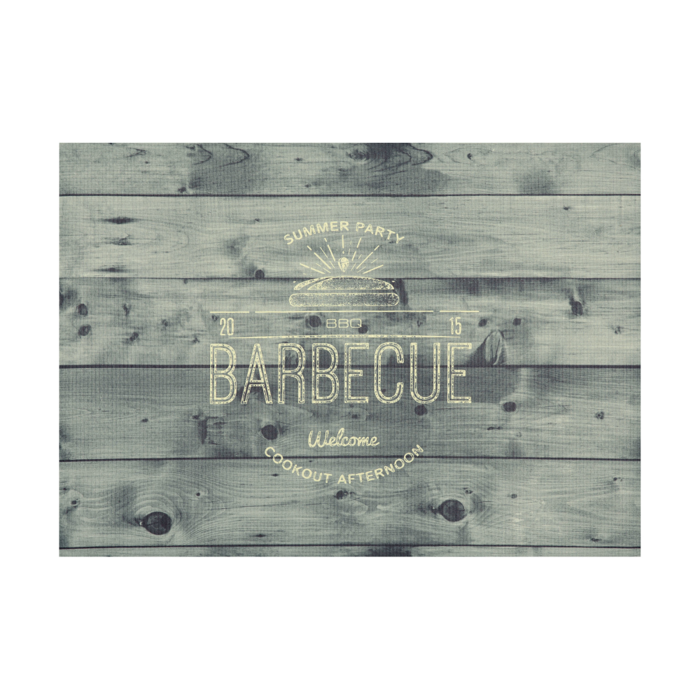 Tischset BBQ anthrazit