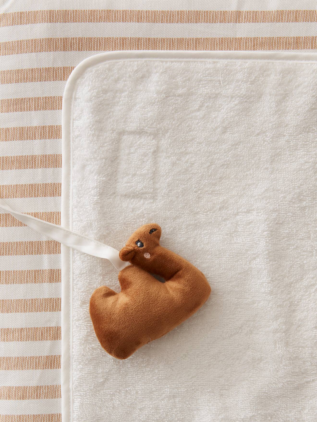 Vertbaudet Baby Wickelauflage WILD SAHARA, personalisierbar - wollweiß/beige