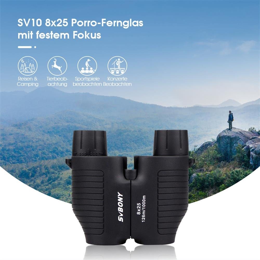 SVBONY SV10 8x25mm Mini-Fernglas mit Autofokus Fernglas