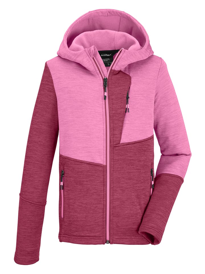 Killtec Fleecejacke  in Rot/ Rosa günstig kaufen