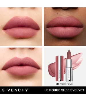 GIVENCHY Le Rouge Sheer Velvet Lippenstift-3.4 g
