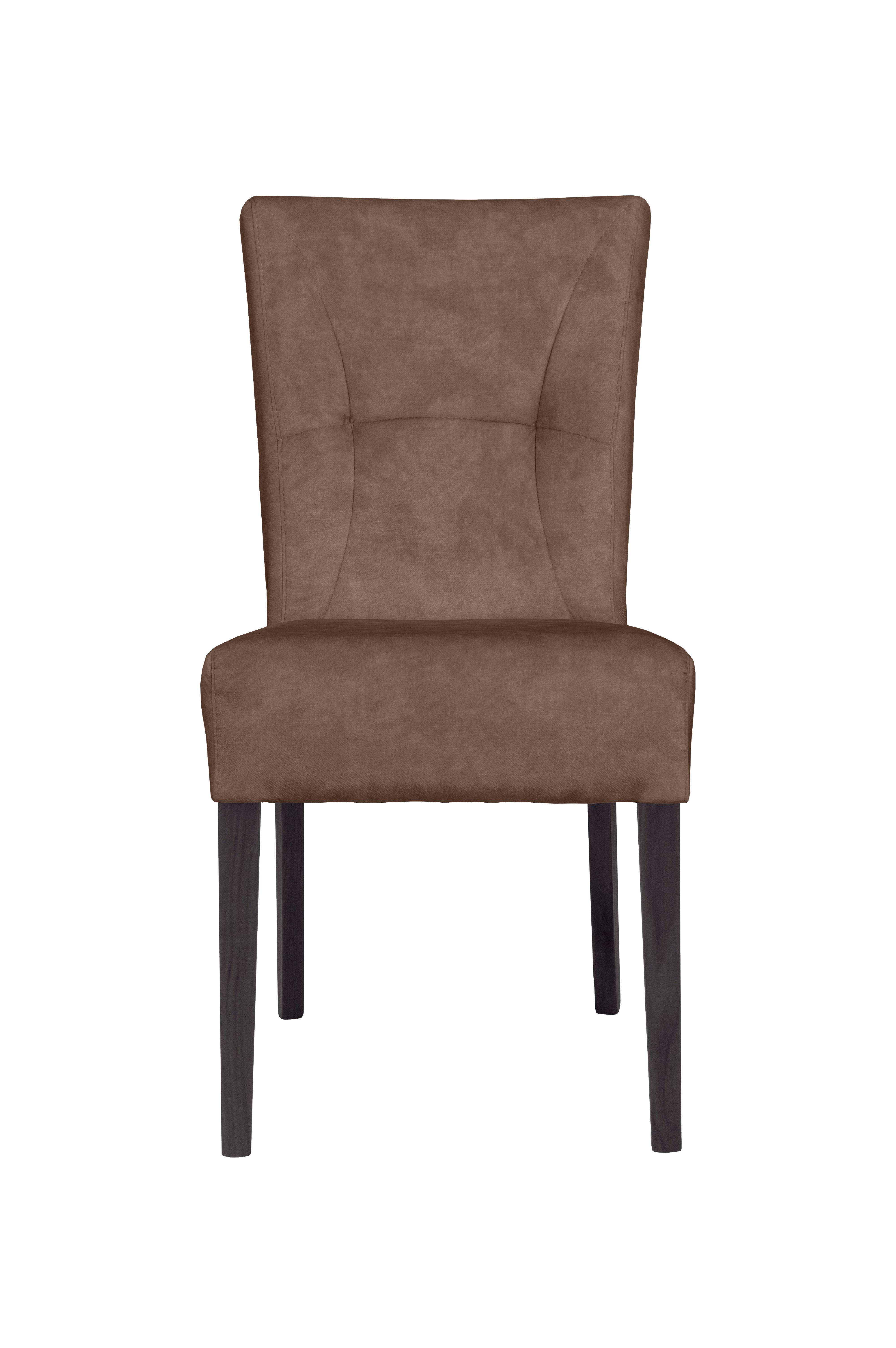 Home affaire 4-Fußstuhl Henry (Set, 2 St), Sitz und Rücken gepolstert