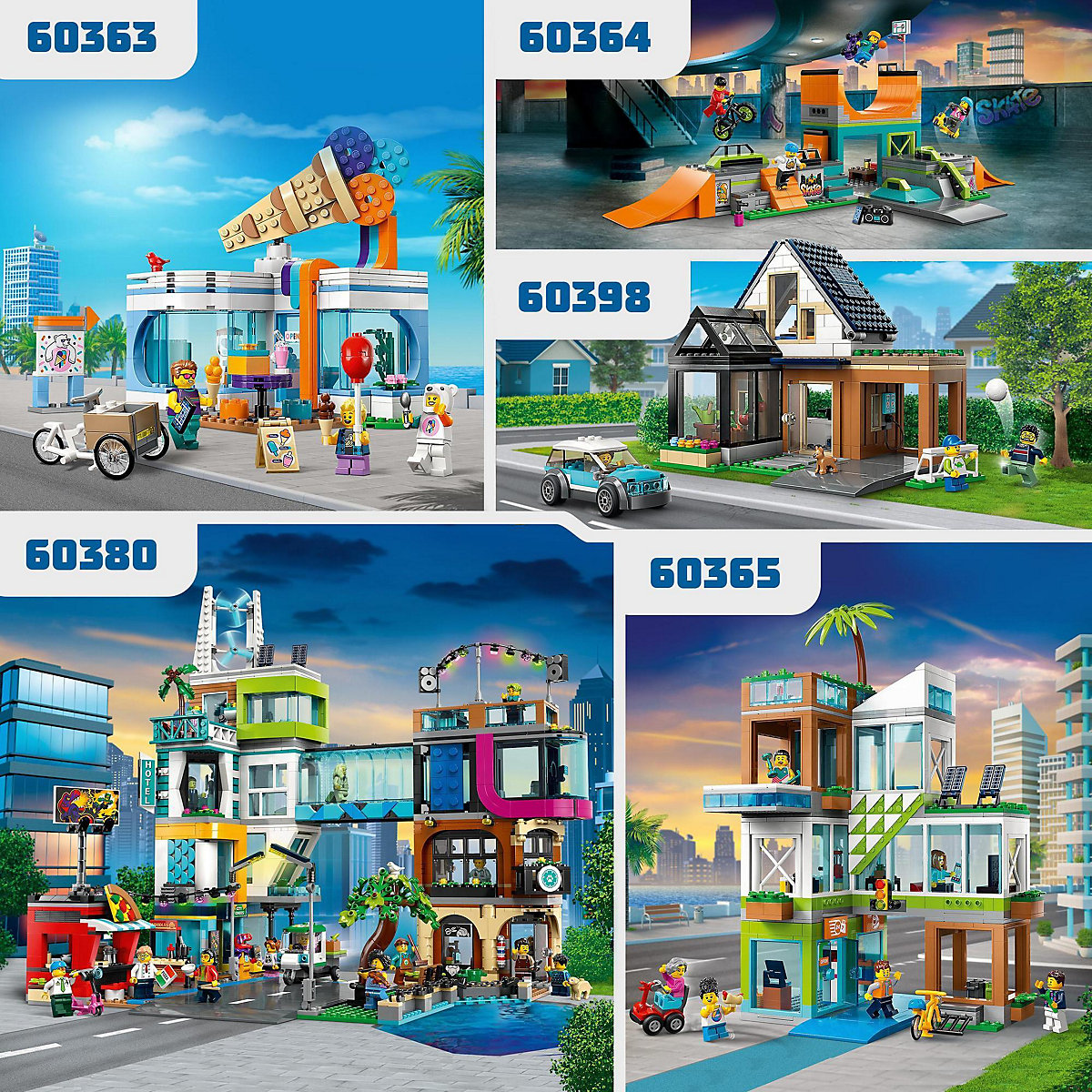 LEGO® City 60380 Stadtzentrum