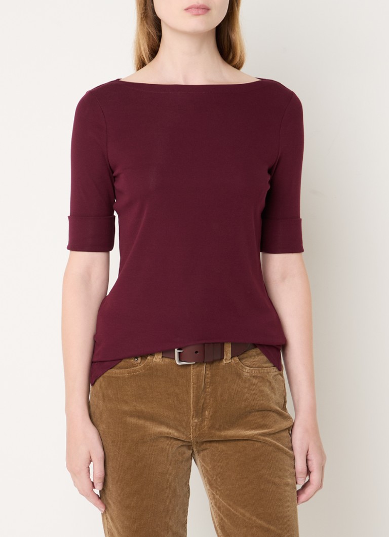 Ralph Lauren top with boat neckline