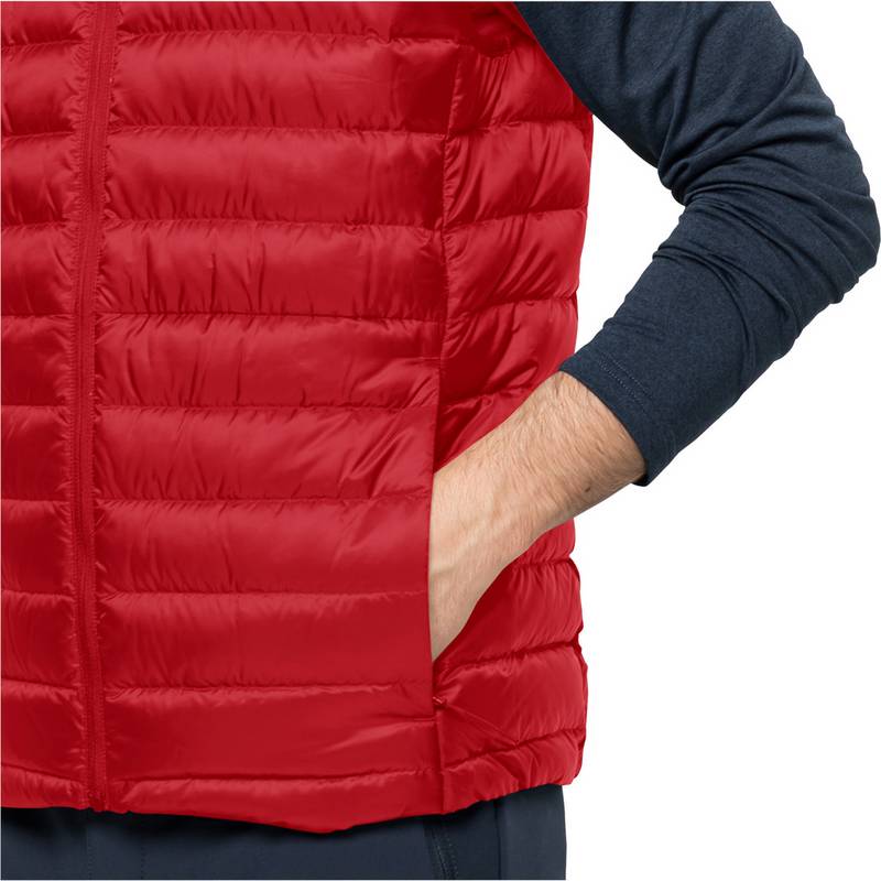 Jack Wolfskin PACK & GO DOWN VEST M Daunenweste Herren