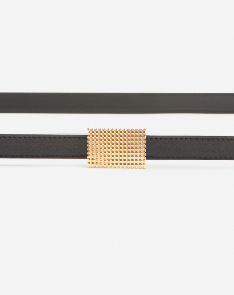 CEINTURE DOUBLE CONCERTO EN CUIR