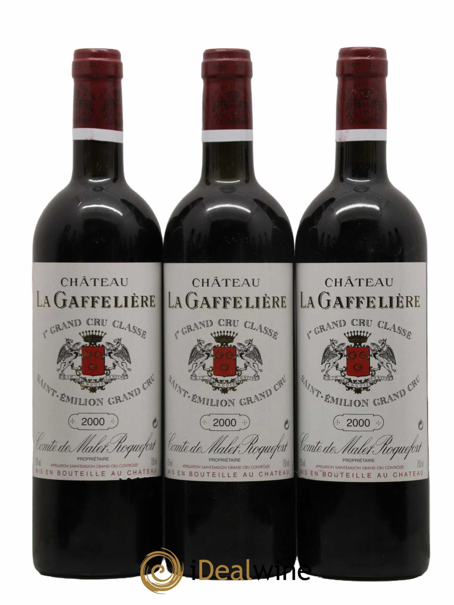 Château la Gaffelière 1er Grand Cru Classé B  2000 - Lot de 12 Bouteilles