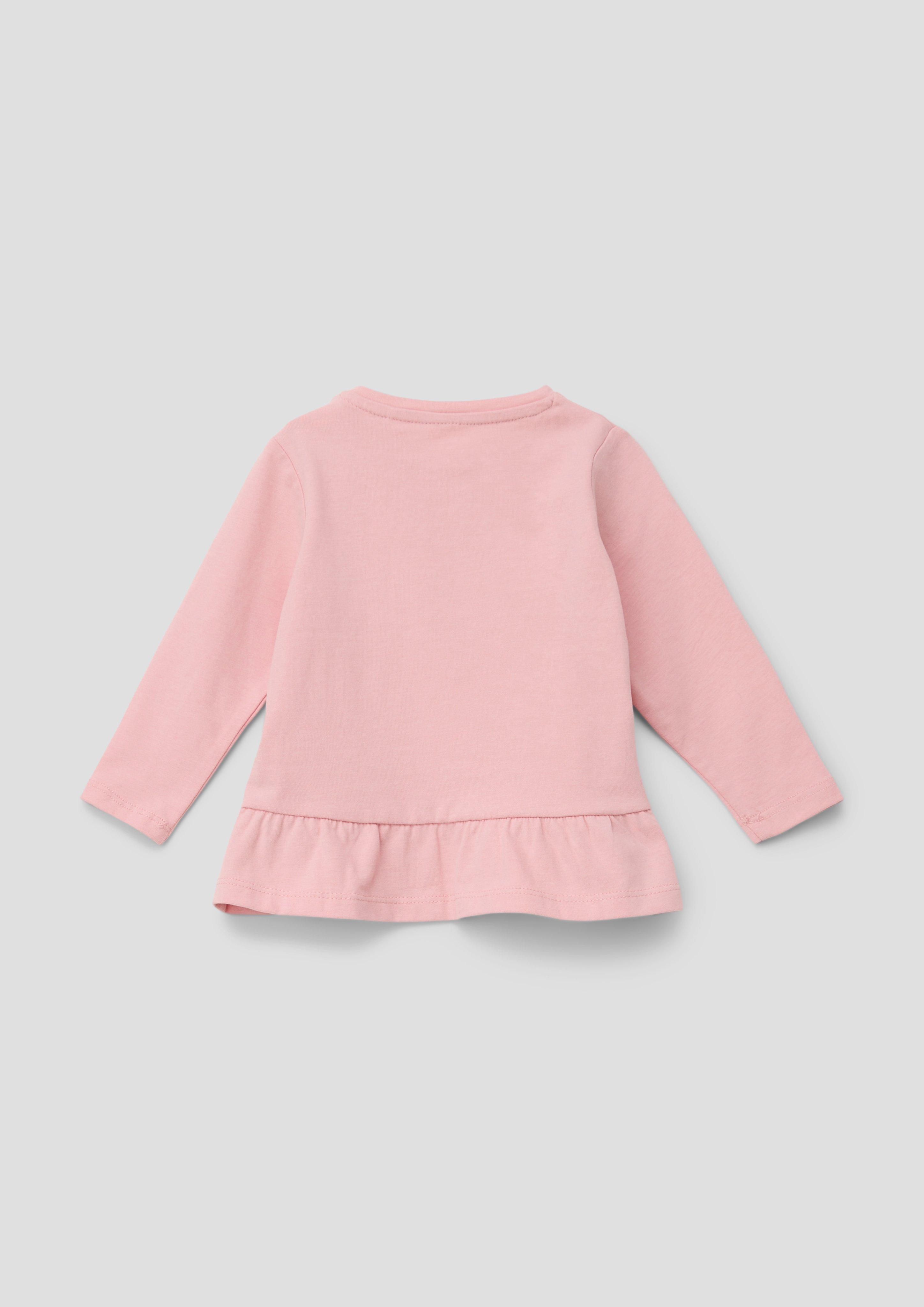 Longsleeve mit Rüschen  2137466-4261
