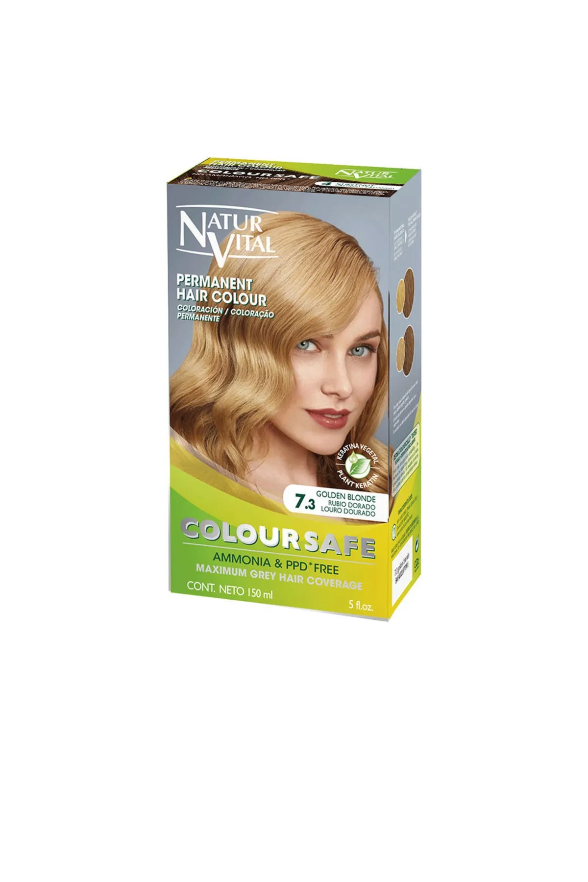 Natur Vital  Haarfarben - Goldfarben - Flüssigkeit