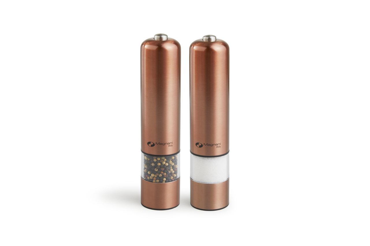 Magnani Magnani - Elektrische Salz- und Pfeffermühle - Rose Gold