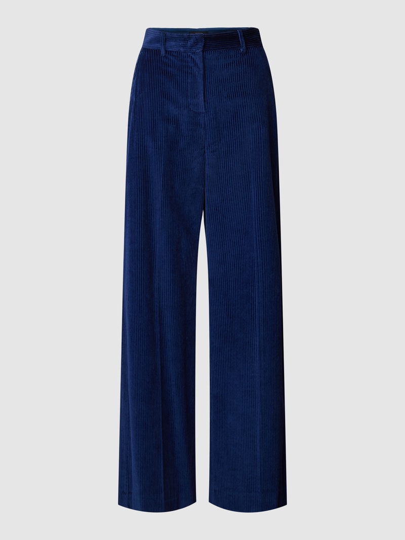 Hose in Cord-Optik Modell 'TANIA' in blau