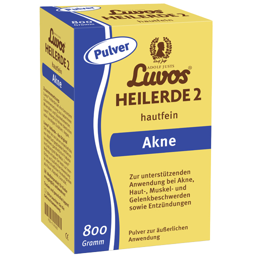 LUVOS Heilerde 2 hautfein  800 g  Pulver