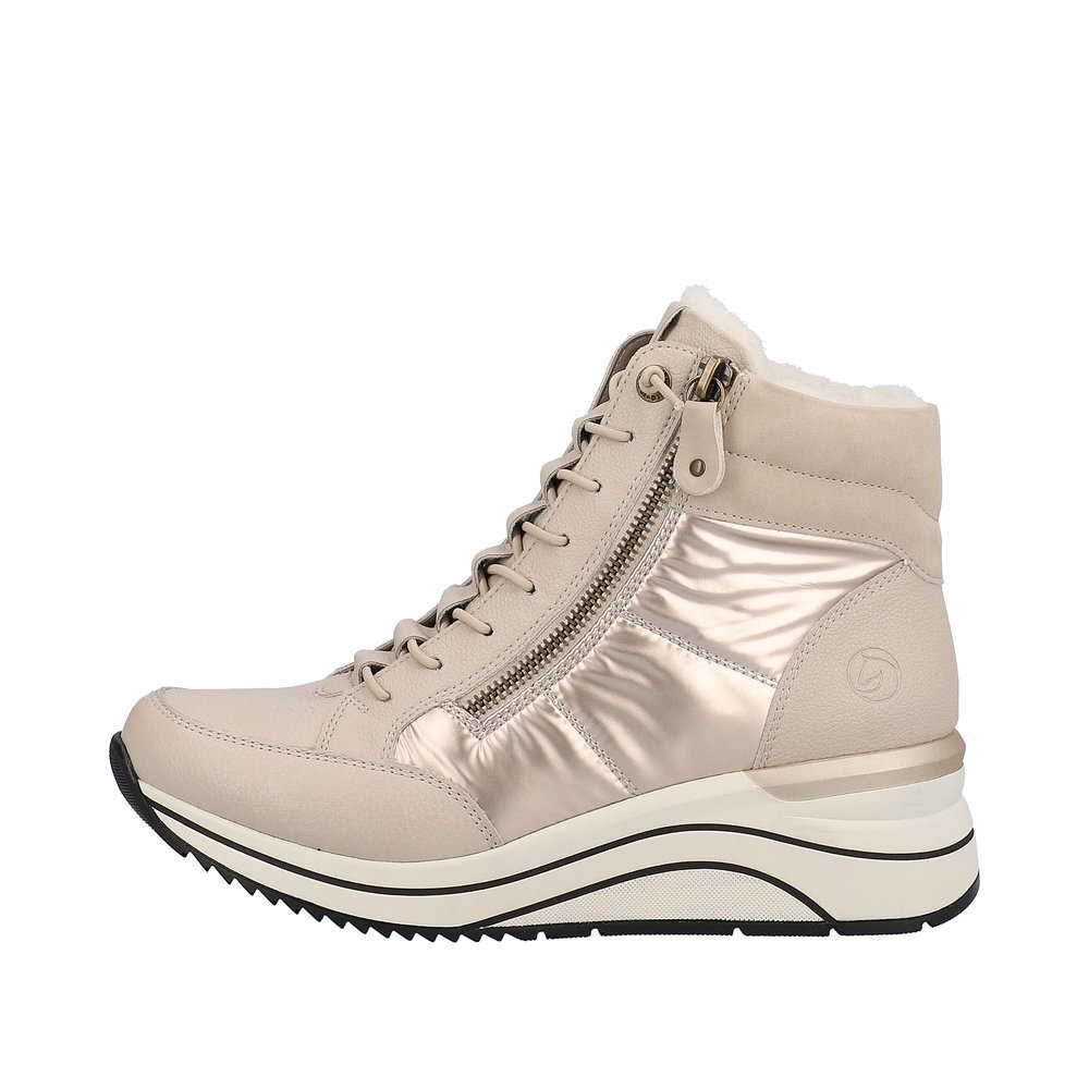 REMONTE Winterstiefel beige