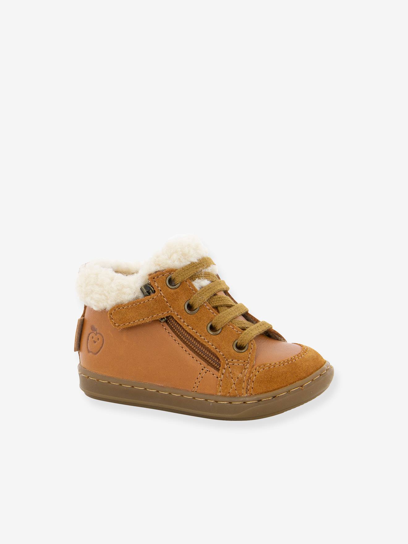 Bottines fourrées bébé Bouba Zip Wool SHOO POM® marine