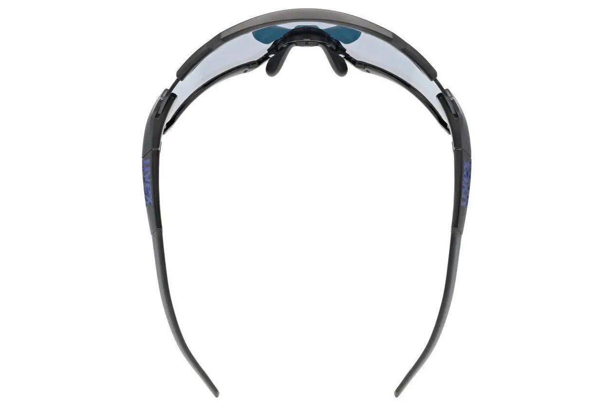 Uvex Sportstyle 228 Black Matt / Mirror Blue