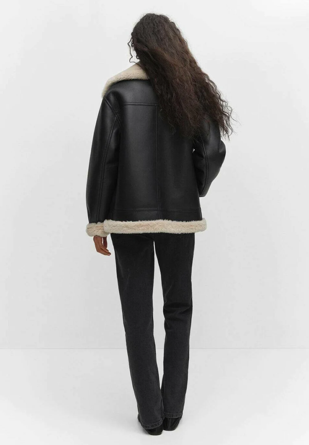 Mango ADRI - Chaqueta de piel sintética