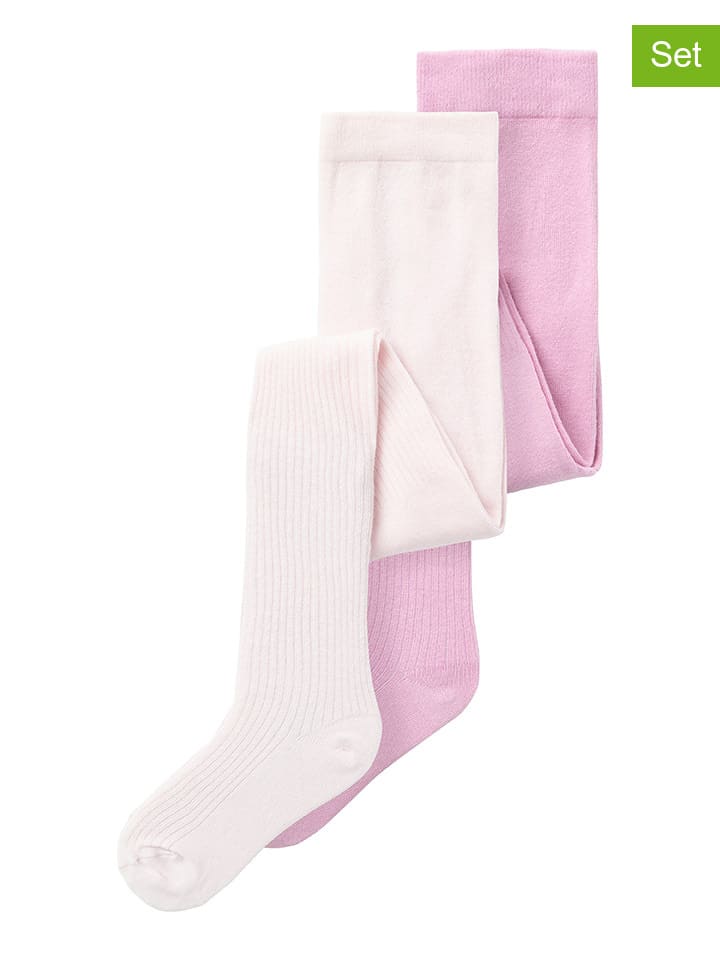 name it 2er-Set: Strumpfhosen in Rosa/ Pink günstig kaufen