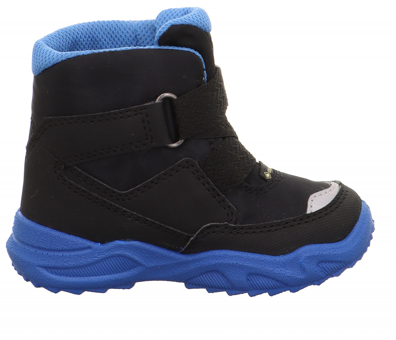 GLACIER - Schwarz/Blau Boots mit Klettverschluss