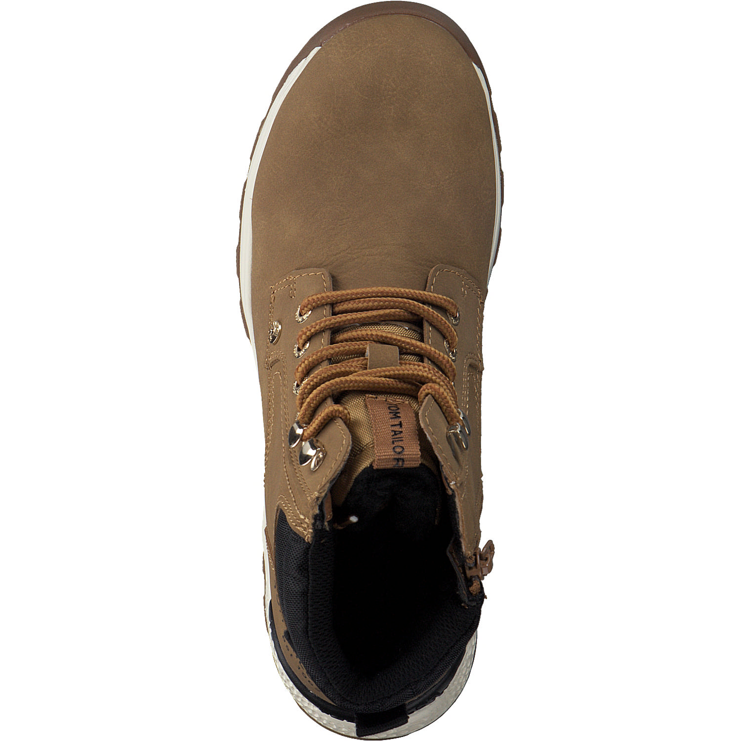 Tom Tailor 2173102, Schnürstiefeletten, Damen, Braun