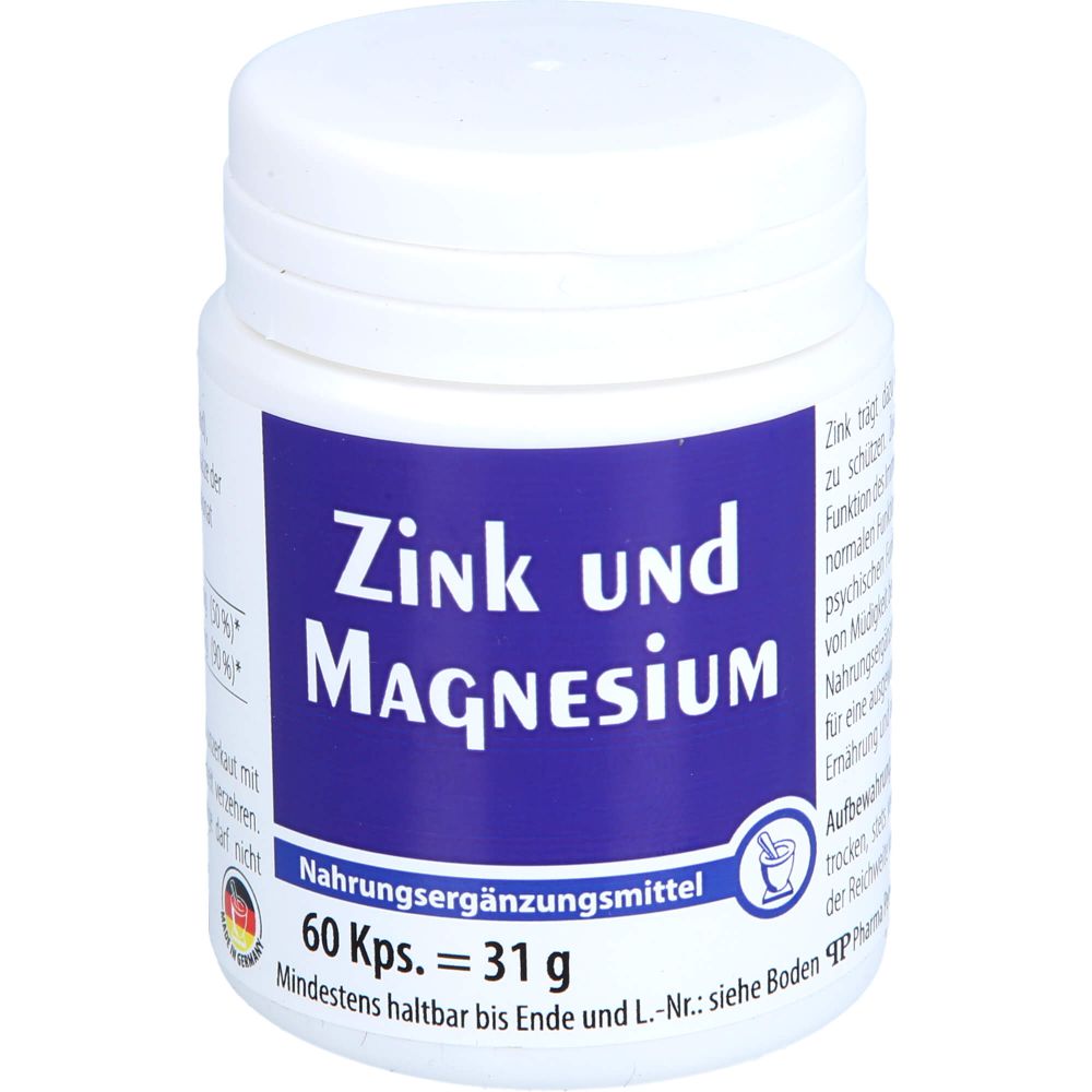 ZINK UND Magnesium Kapseln