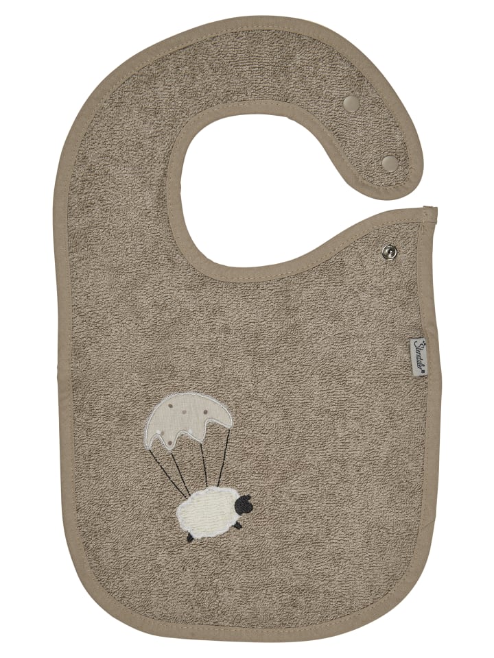 Sterntaler Lätzchen Druckknopf SCHAF Flocke in sand günstig kaufen onesize