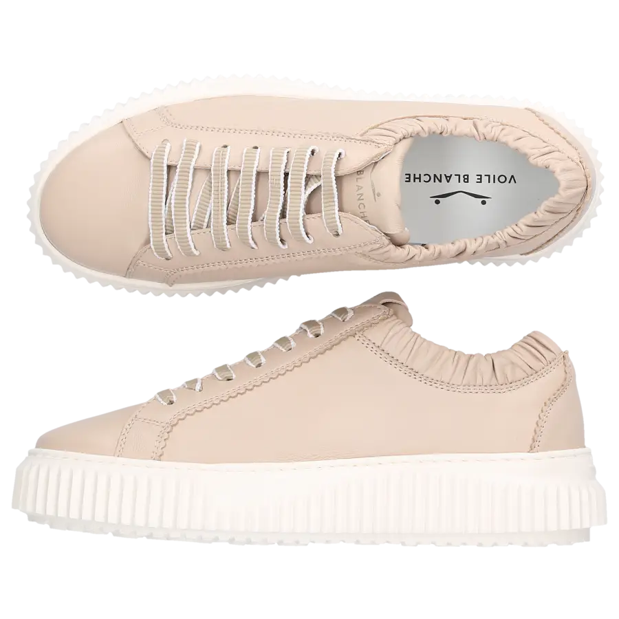 VOILE BLANCHE - Sneaker low GISELA Nappaleder - beige