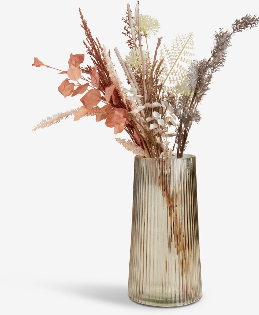 DAVID Künstlicher Blumenstrauß DAVID H65cm hellrosa
