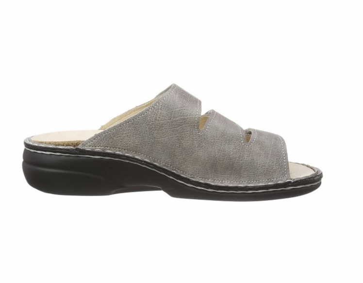 FINN COMFORT Pantoletten taupe Finn Kos rock Sartor