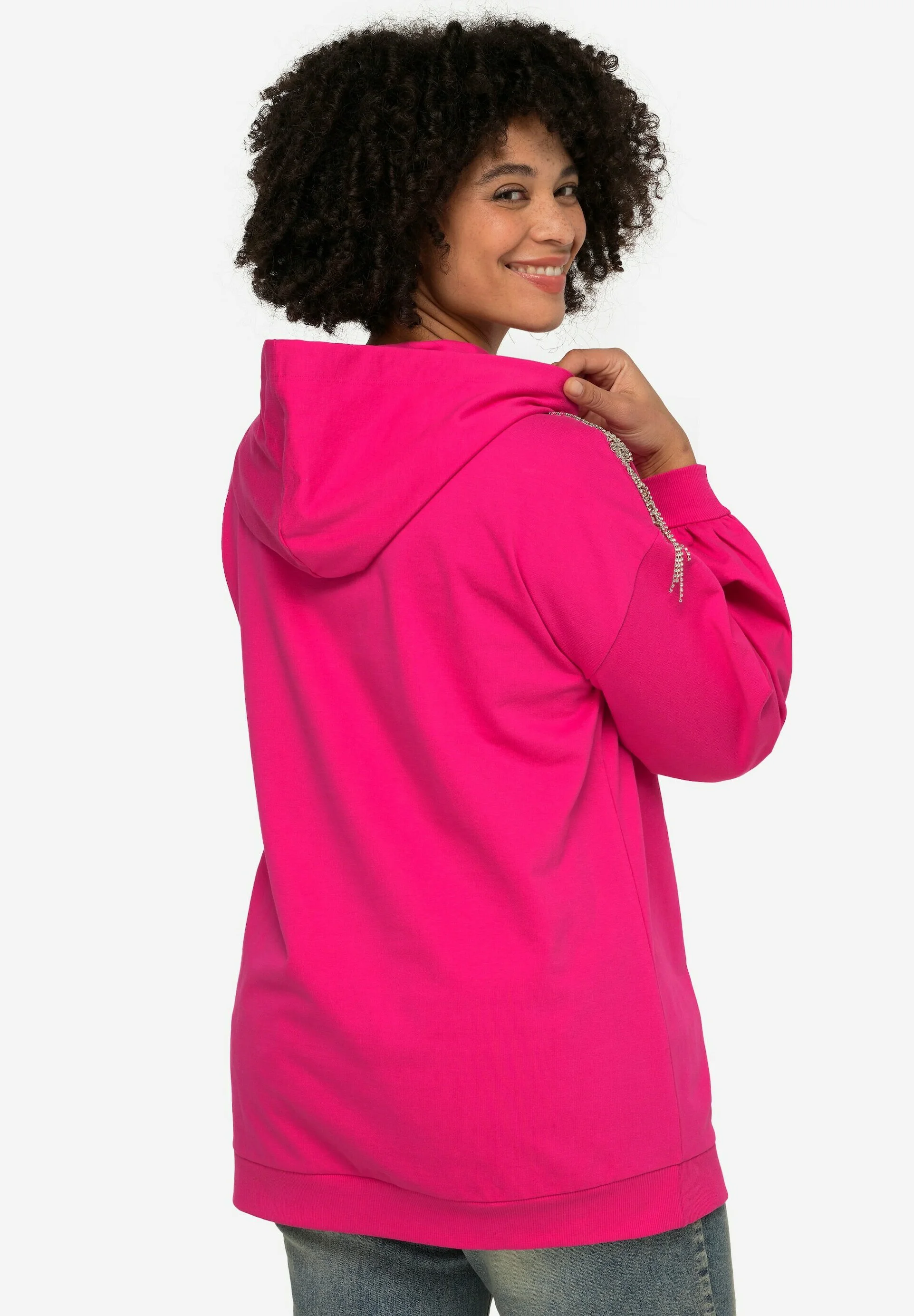 Angel of Style SCHULTER-VERZIERUNG BALLON-LANGARM - Sudadera con capucha