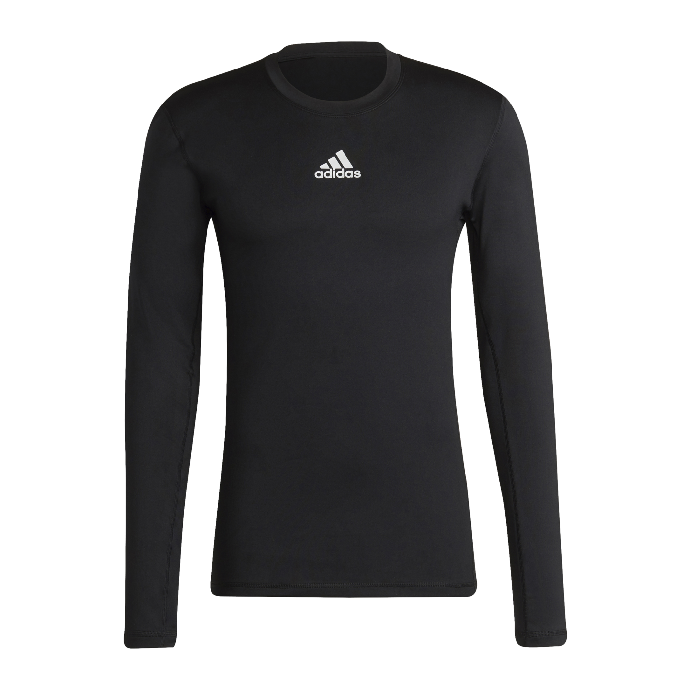 adidas TechFit Warm Longsleeve Schwarz