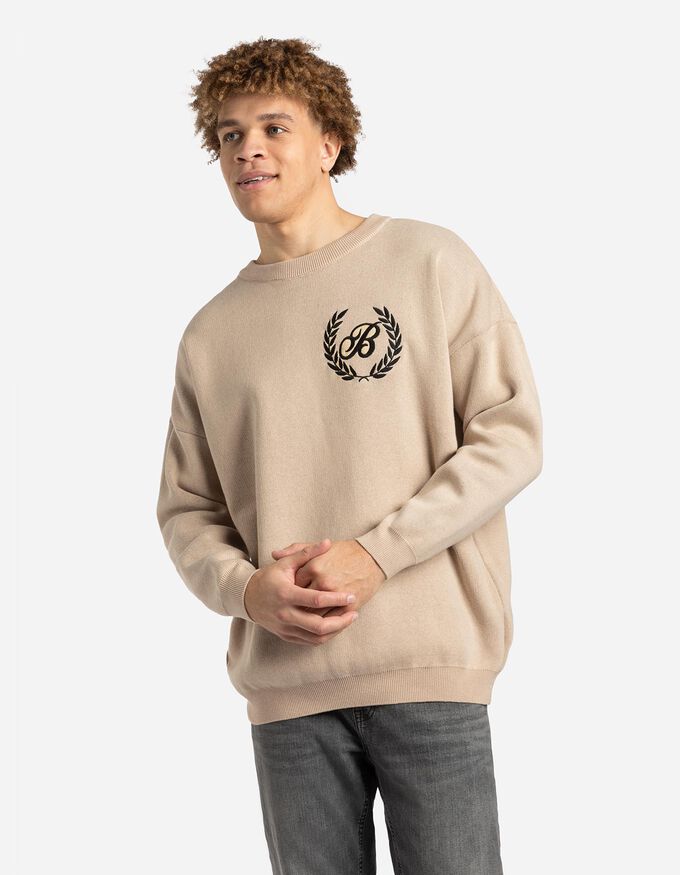 Strickpullover - Stickereien