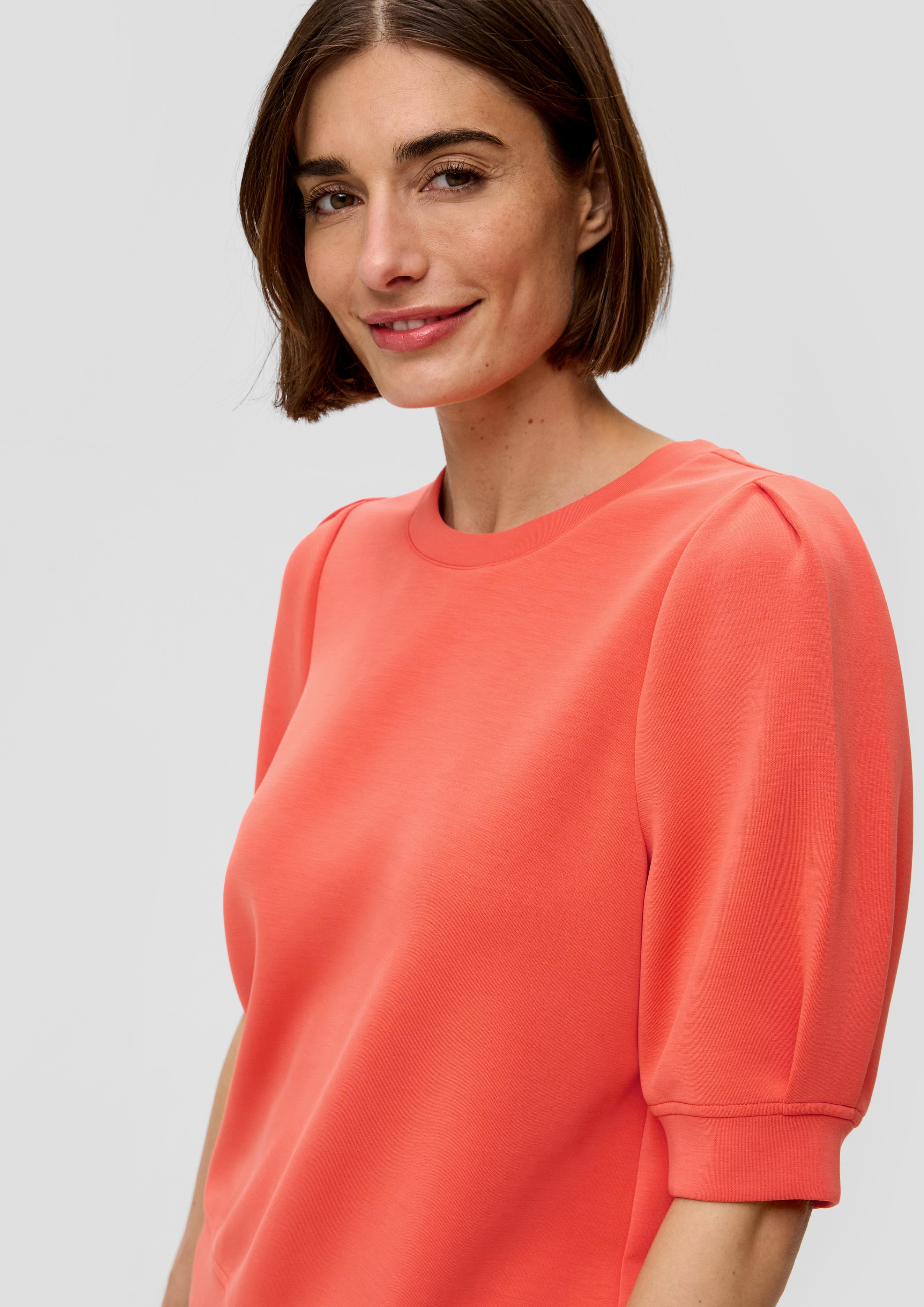 Kurzarm-Shirt aus Scuba  2145629-2590